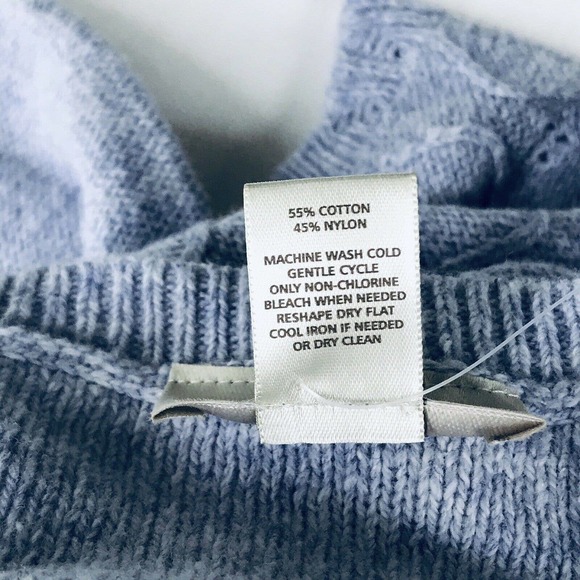 Loft Women's M Sweater Knit Textured Purple Pullover Winter Cotton Blend NWT O39 - Picture 4 of 5